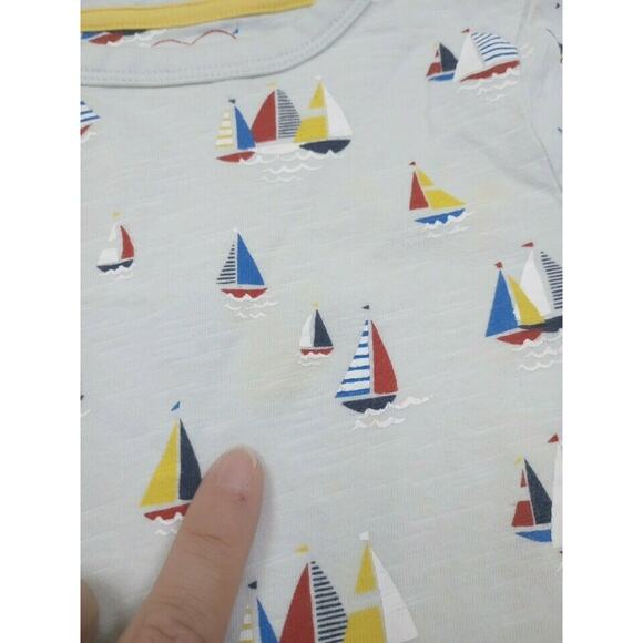2/3 Little Bird By Jools Oliver Sailboat Tee - Picture 3 of 6